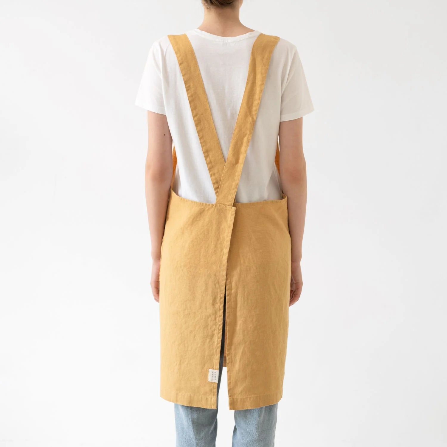 Linen Tales %uyum_store% Linen Crossback Apron Apron