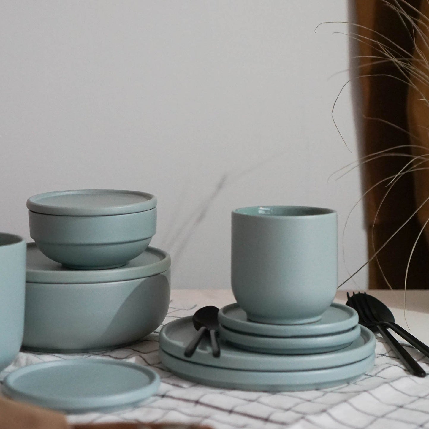 Indre Ceramics %uyum_store% Everyday Bowl | Sage Green (500ml) Mugs